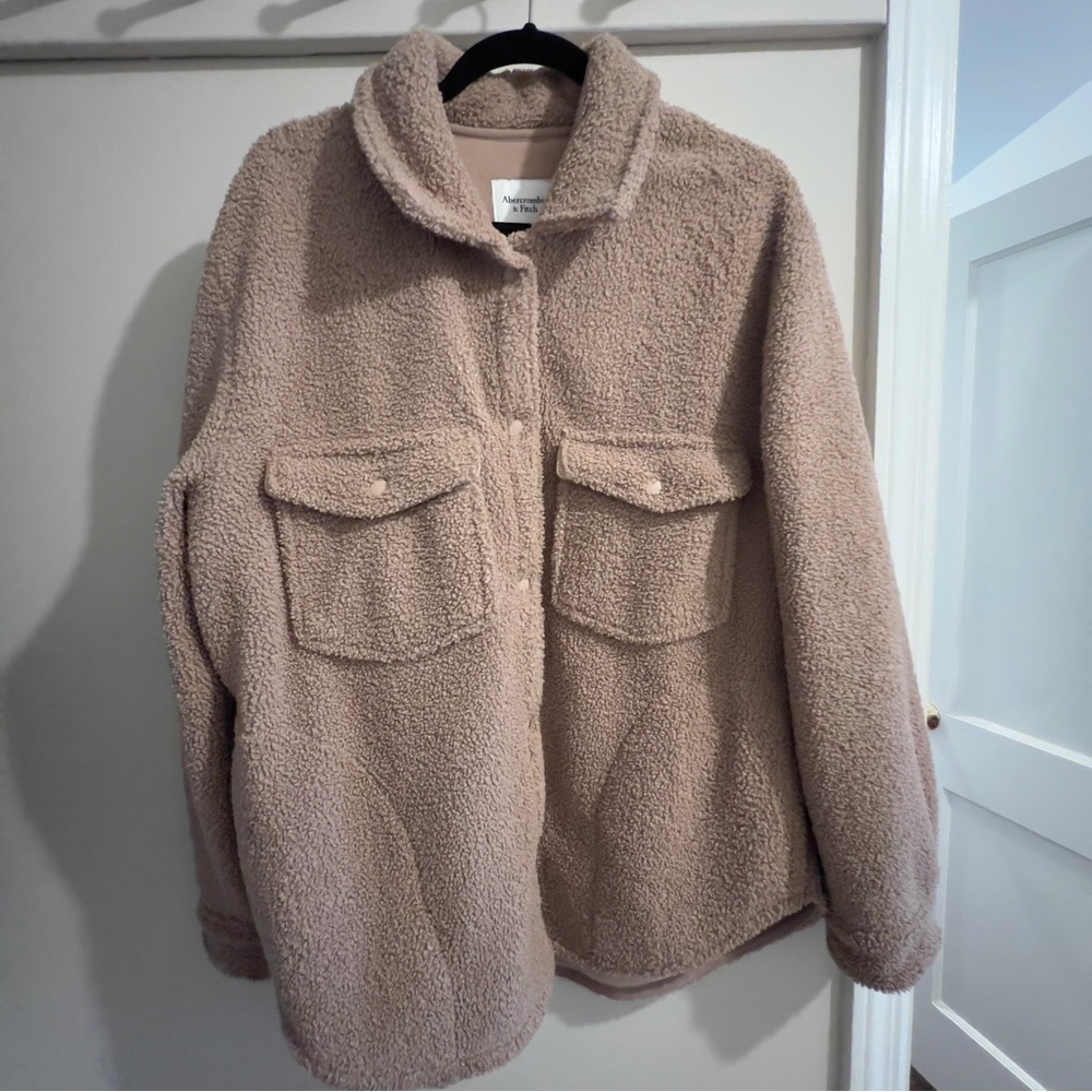 Abercrombie & Fitch Sherpa Jacket/Shacket